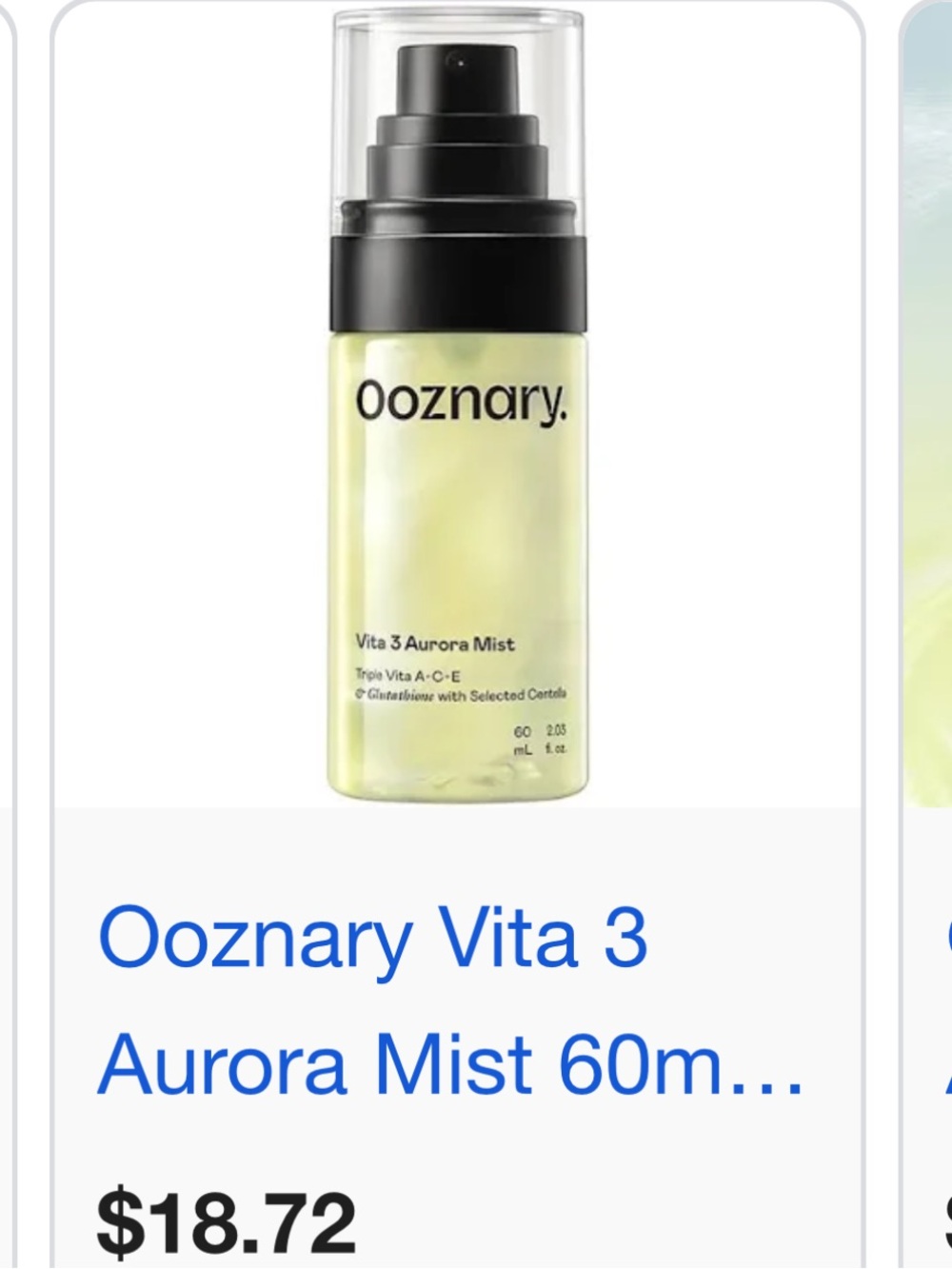 Ooznary Face Mist